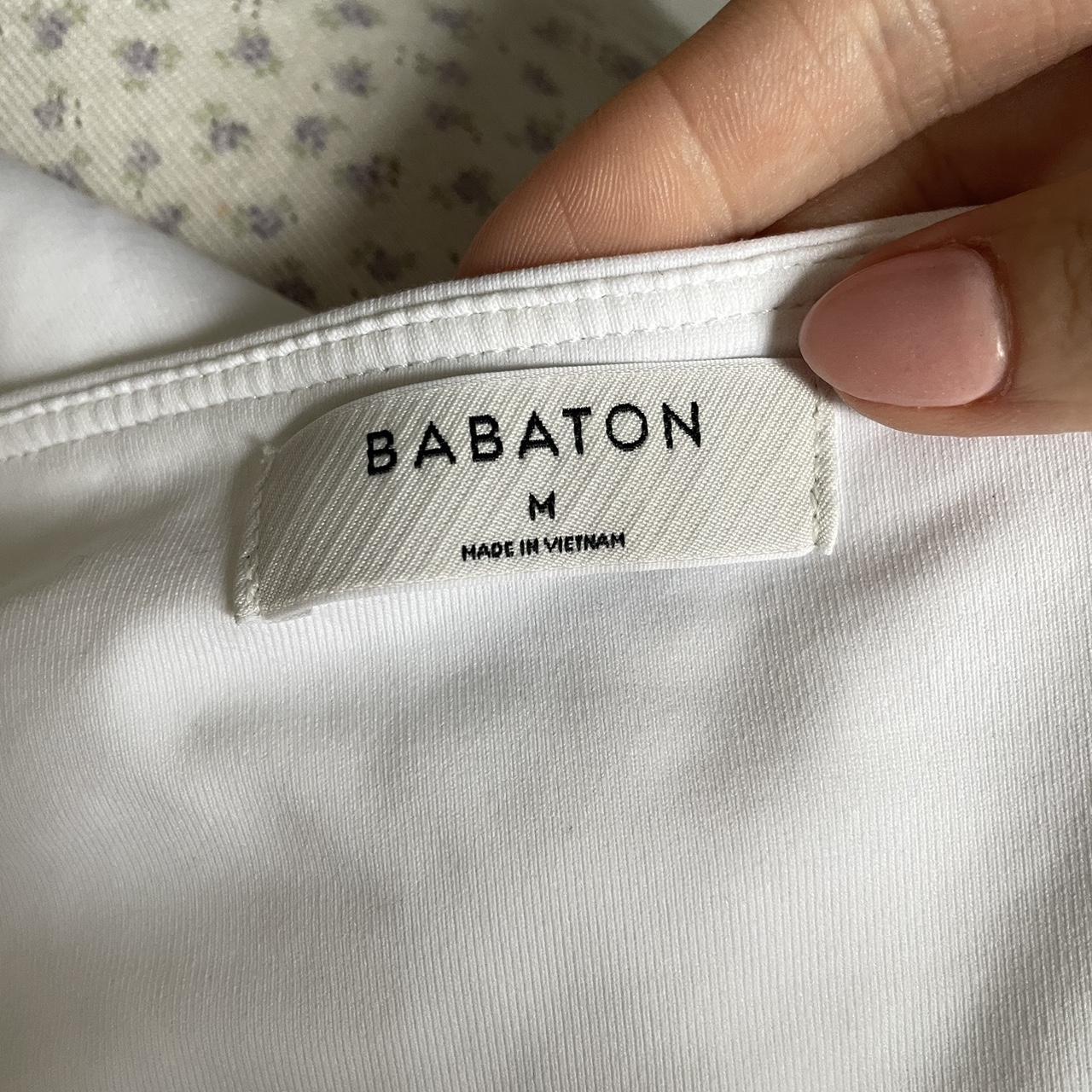 Babaton Women's Bodysuit - White/Black - M – Arit… - image 5