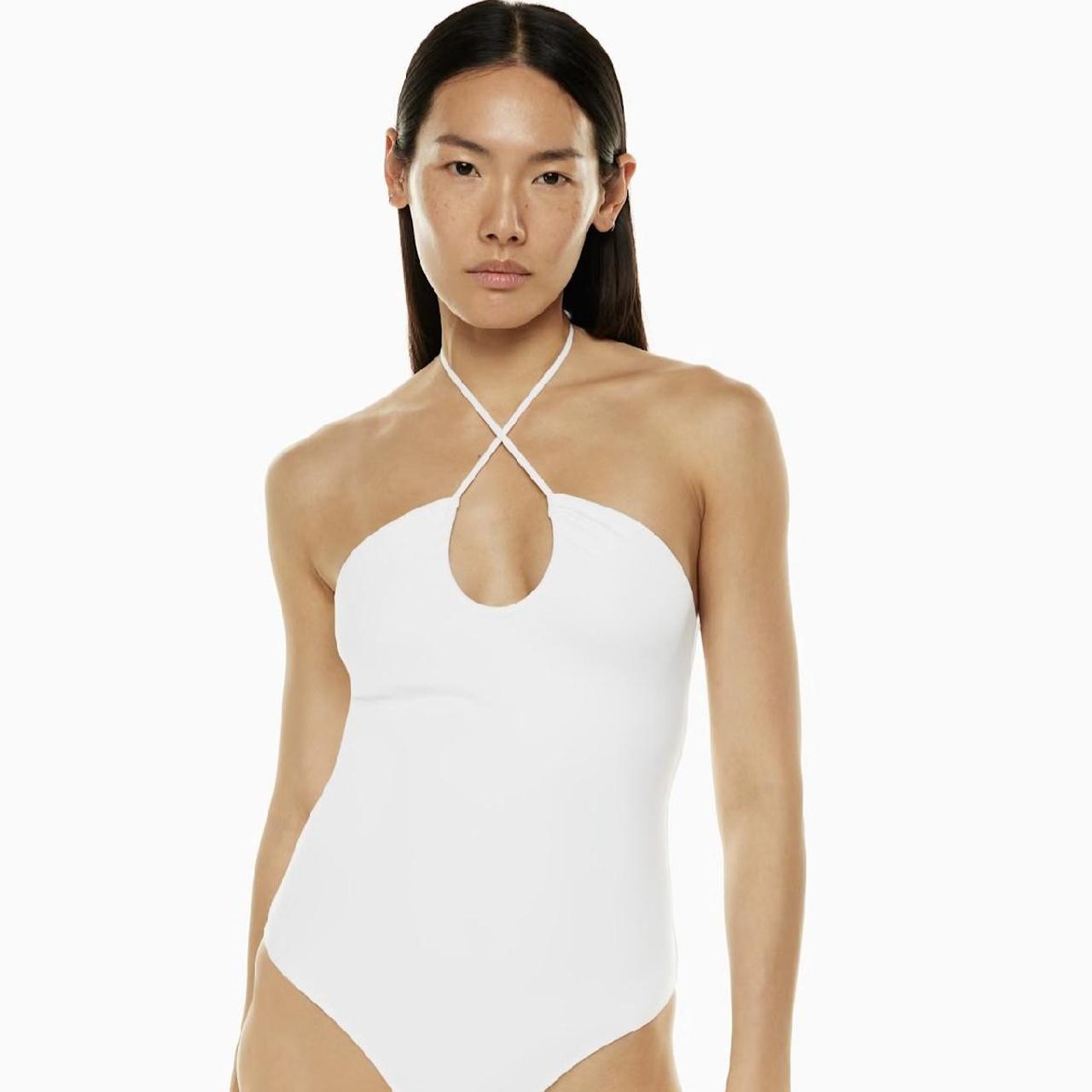 Babaton Women's Bodysuit - White/Black - M – Arit… - image 1