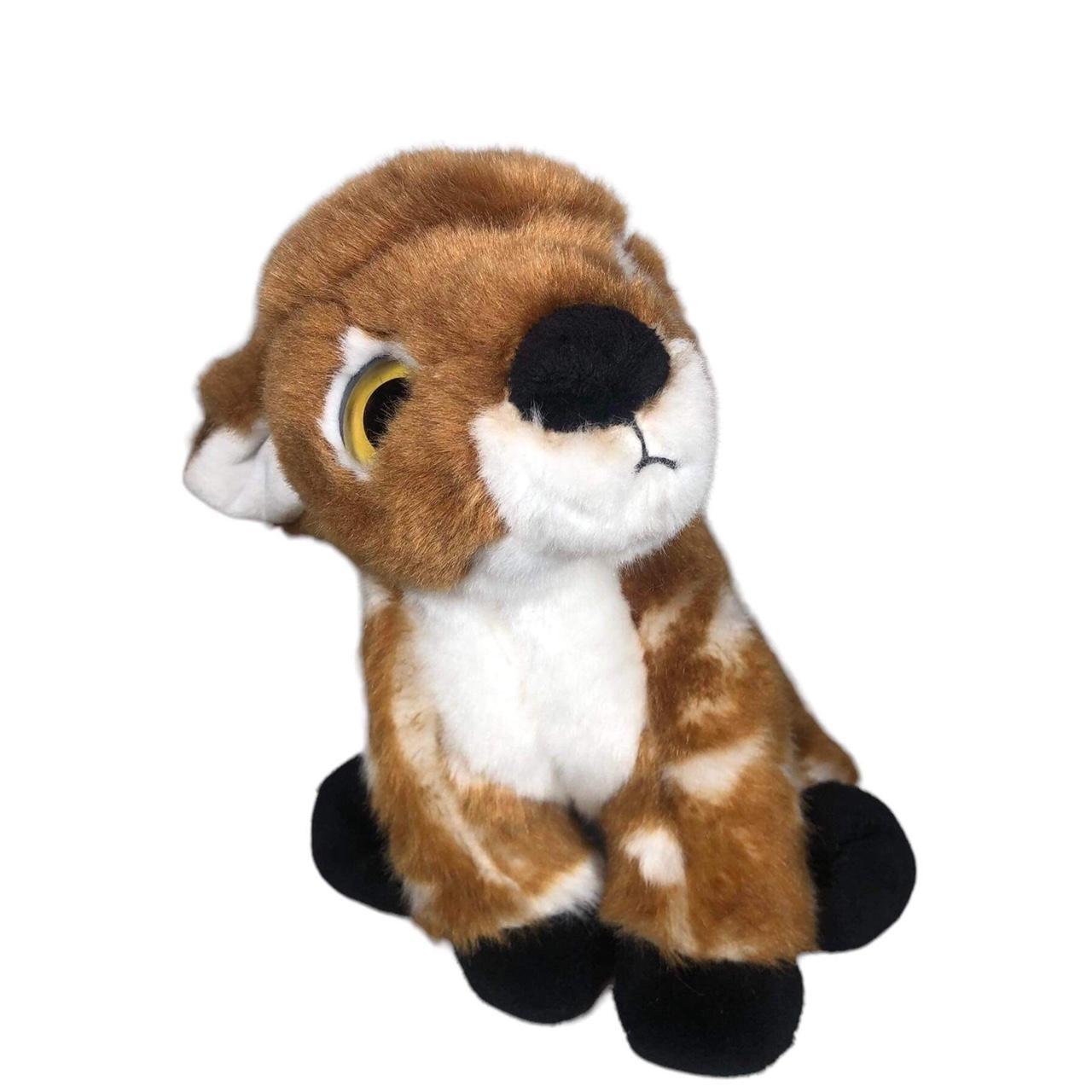 Brown and White Stuffed-animals | Depop