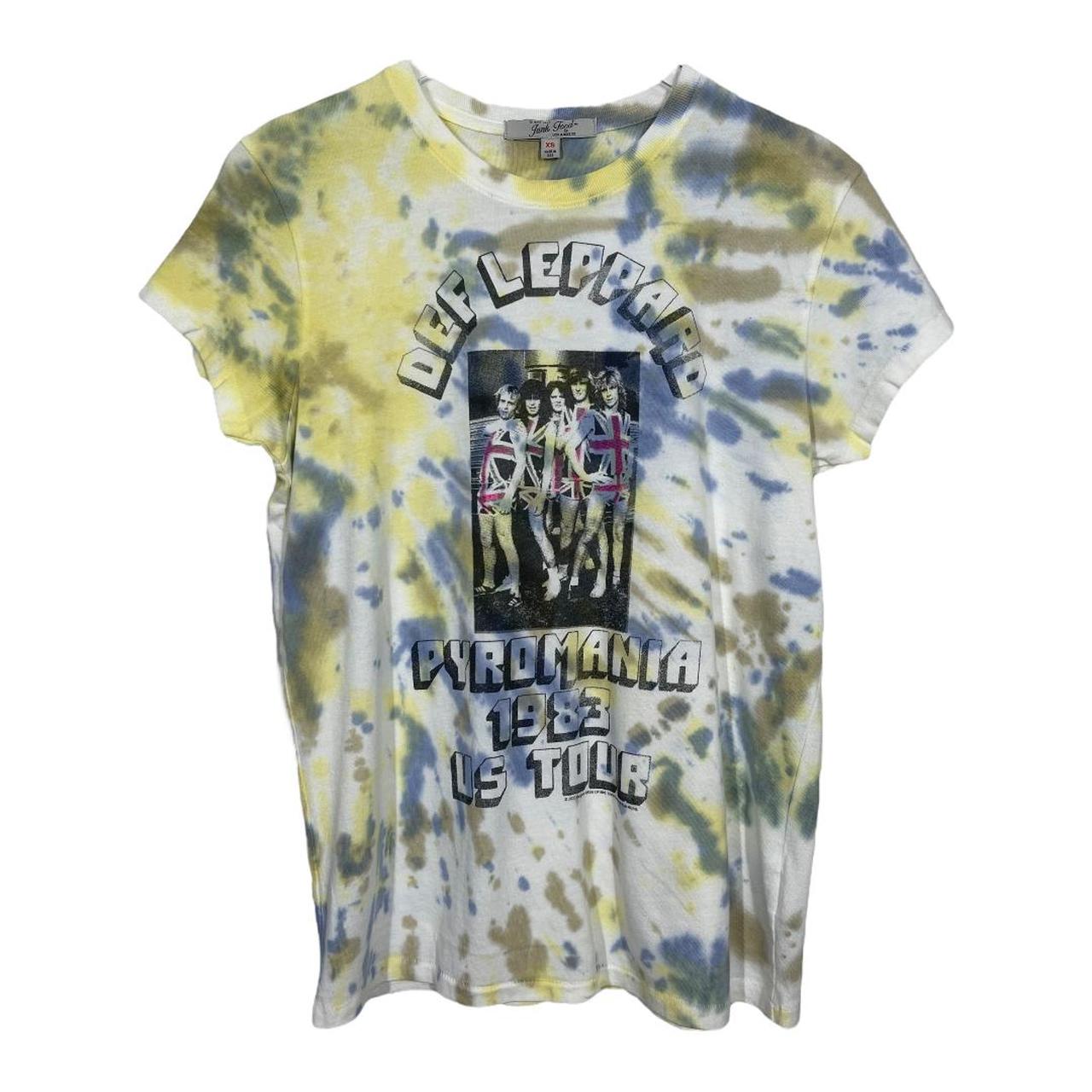 junk-food-def-leppard-tie-dye-graphic-band-tee-depop