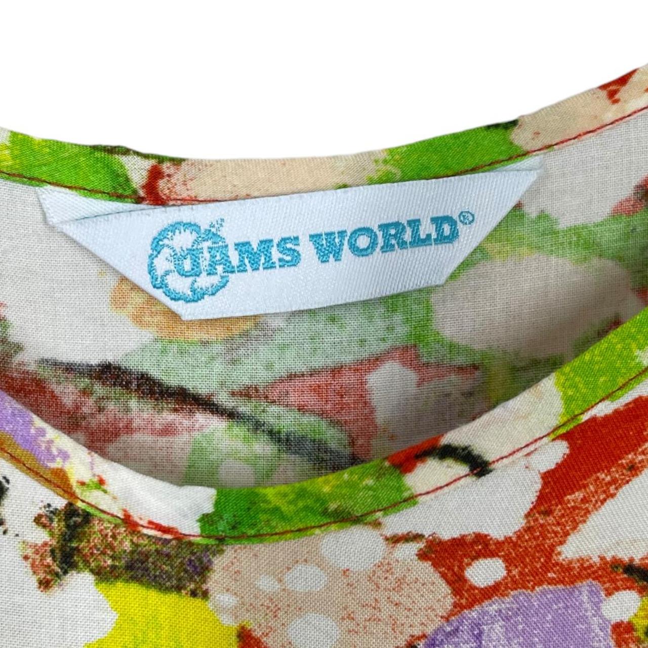 Jams World Women's Green and Red Dress (4)