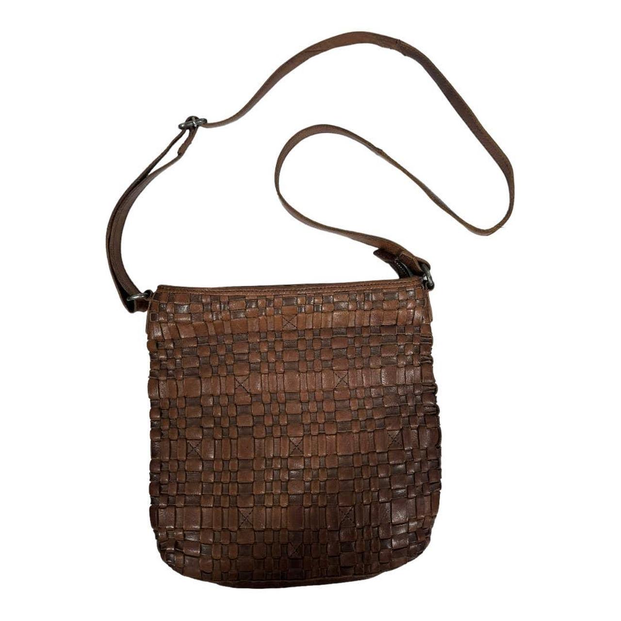 Anthropologie Bags deals Anthropologie Vilenca Holland Leather Weave Crossbody Bag Cog