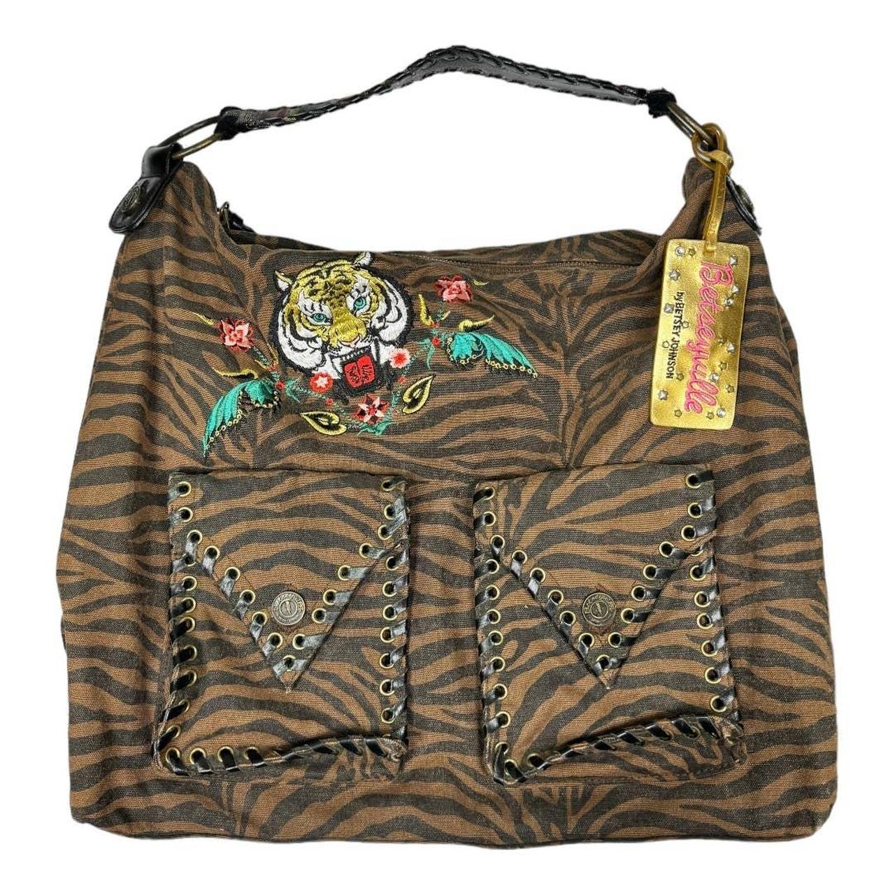 Betsey johnson sale tiger bag