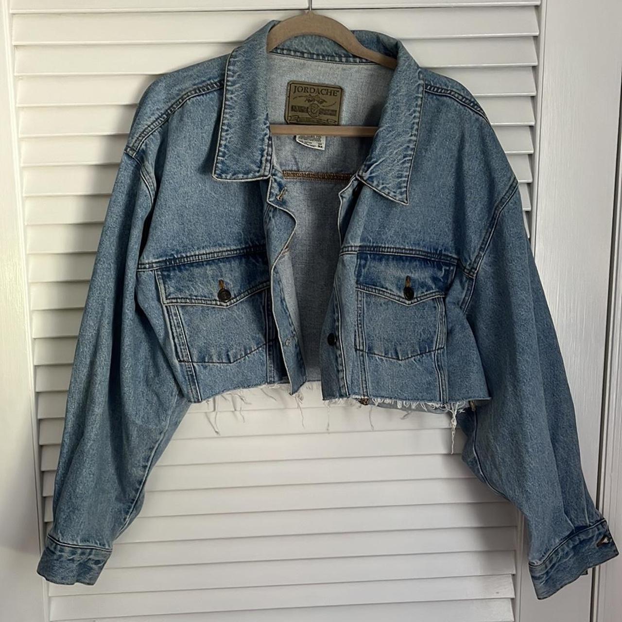 Jordache Women's Blue Jacket | Depop