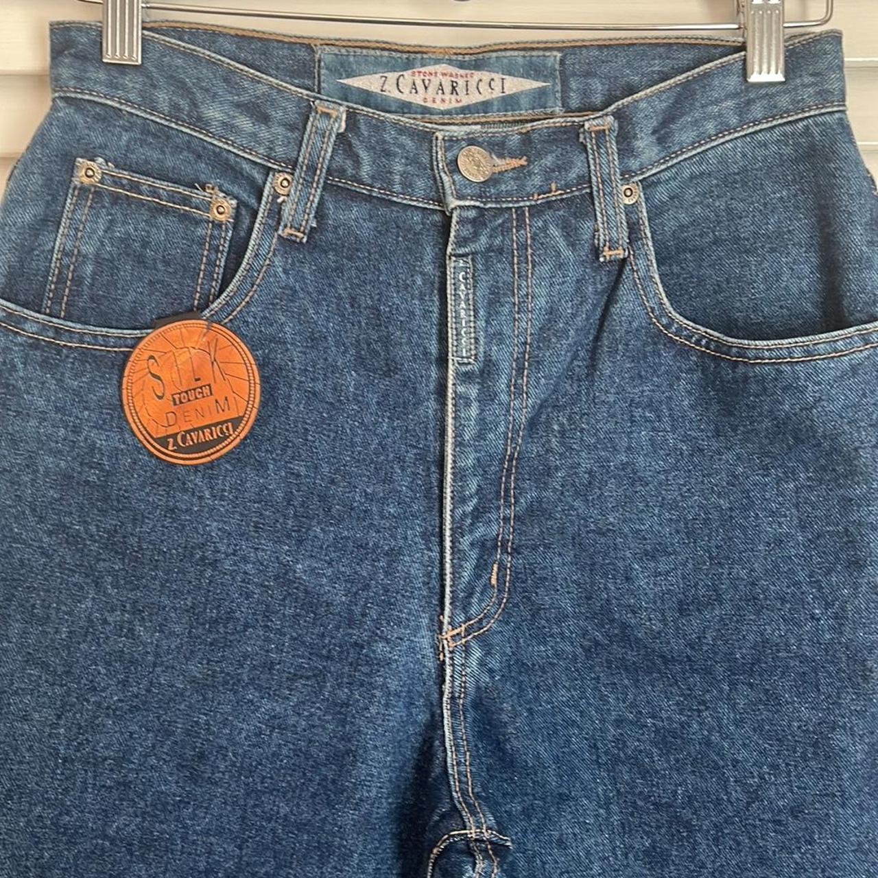 Z Cavaricci Jean Shorts Womens 30 Waist Blue Denim - Depop