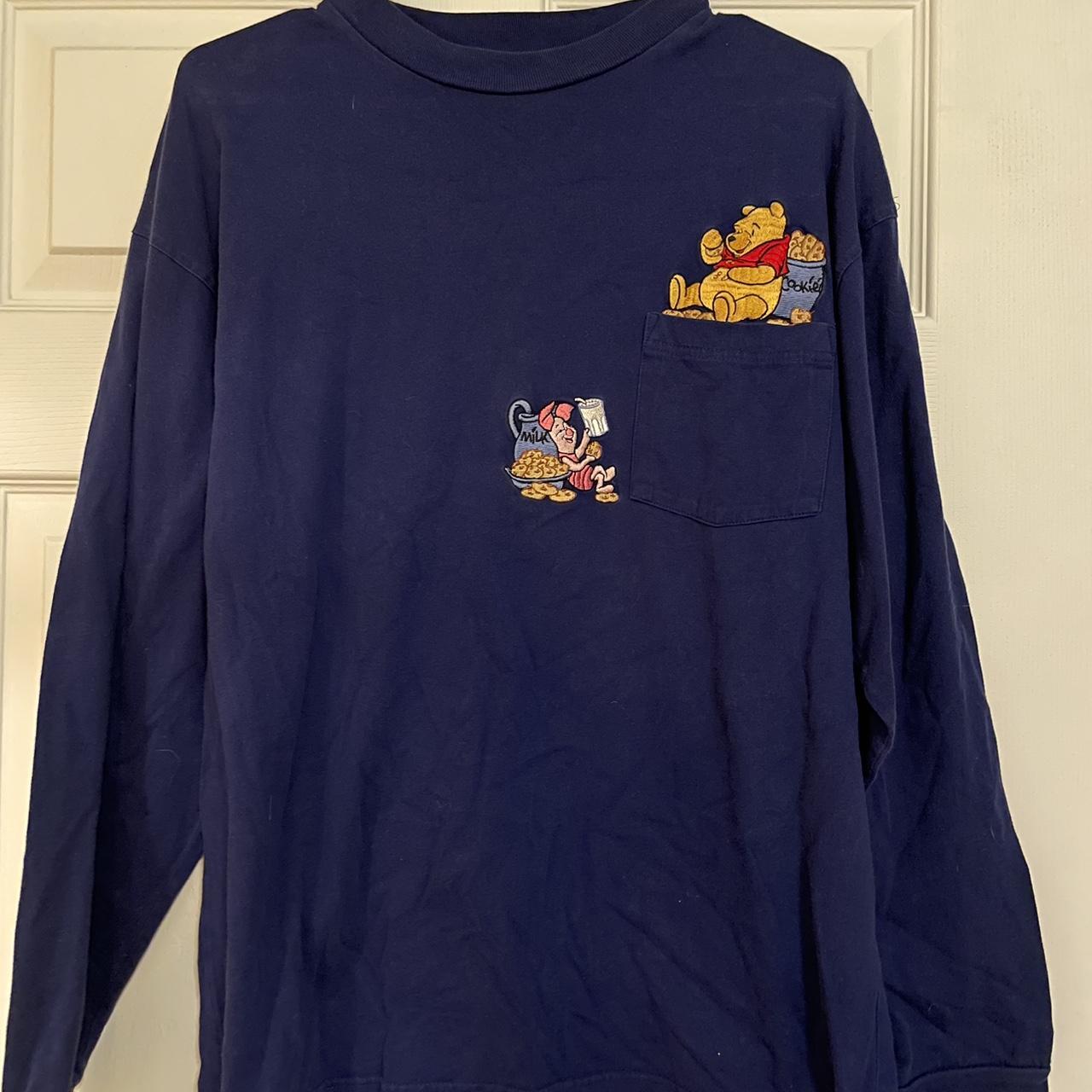 Vintage long sleeve Disney shirt size L - Depop
