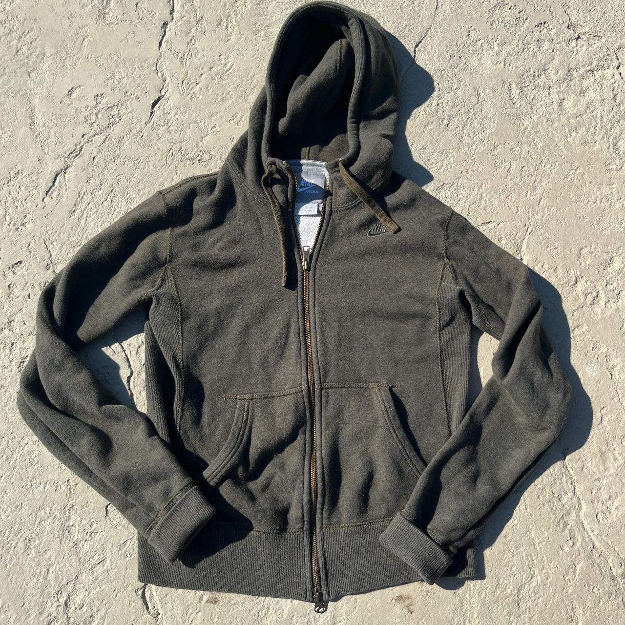 women's nike olive green sweatshirt