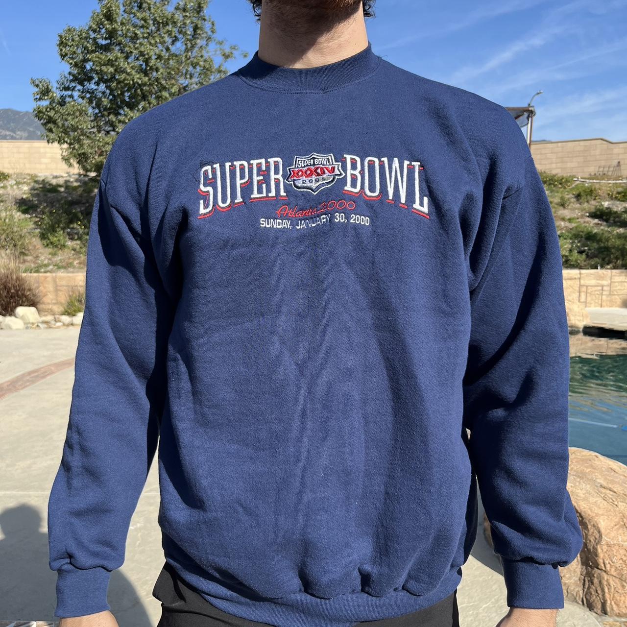 vintage super bowl sweatshirt
