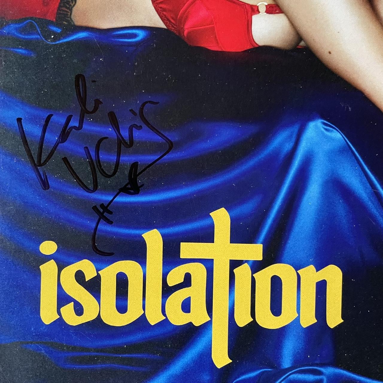 Kali Uchis Signed Isolation Lithograph Mint... - Depop