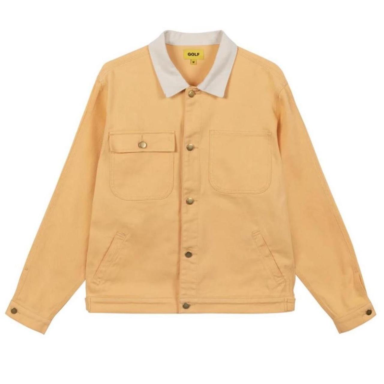 Golf Wang Orange Rope Denim Jacket Large Brand | Depop