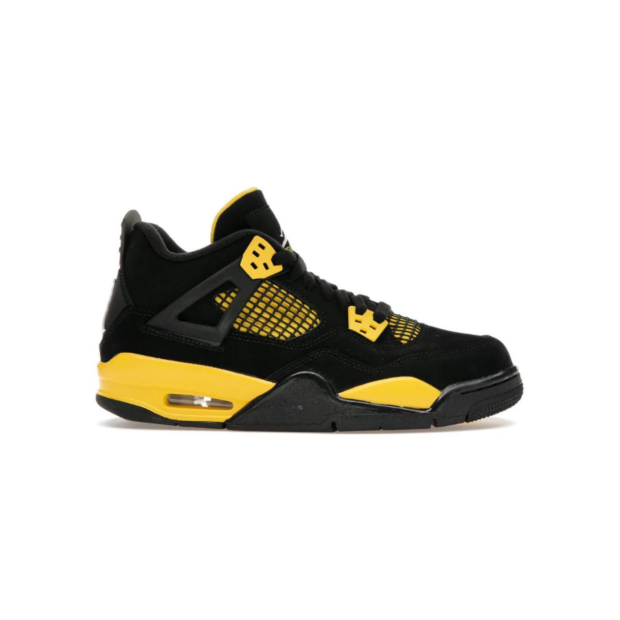 jordan 4 red yellow