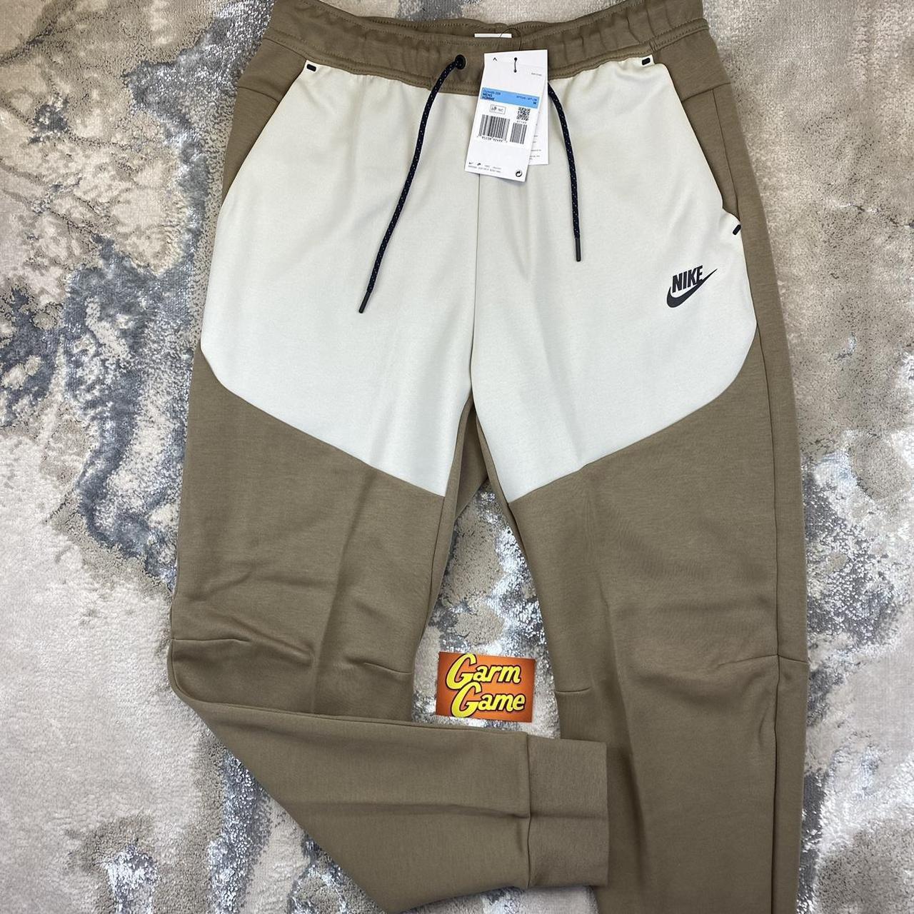Nike tech fleece joggers- Sandalwood/ Light Depop