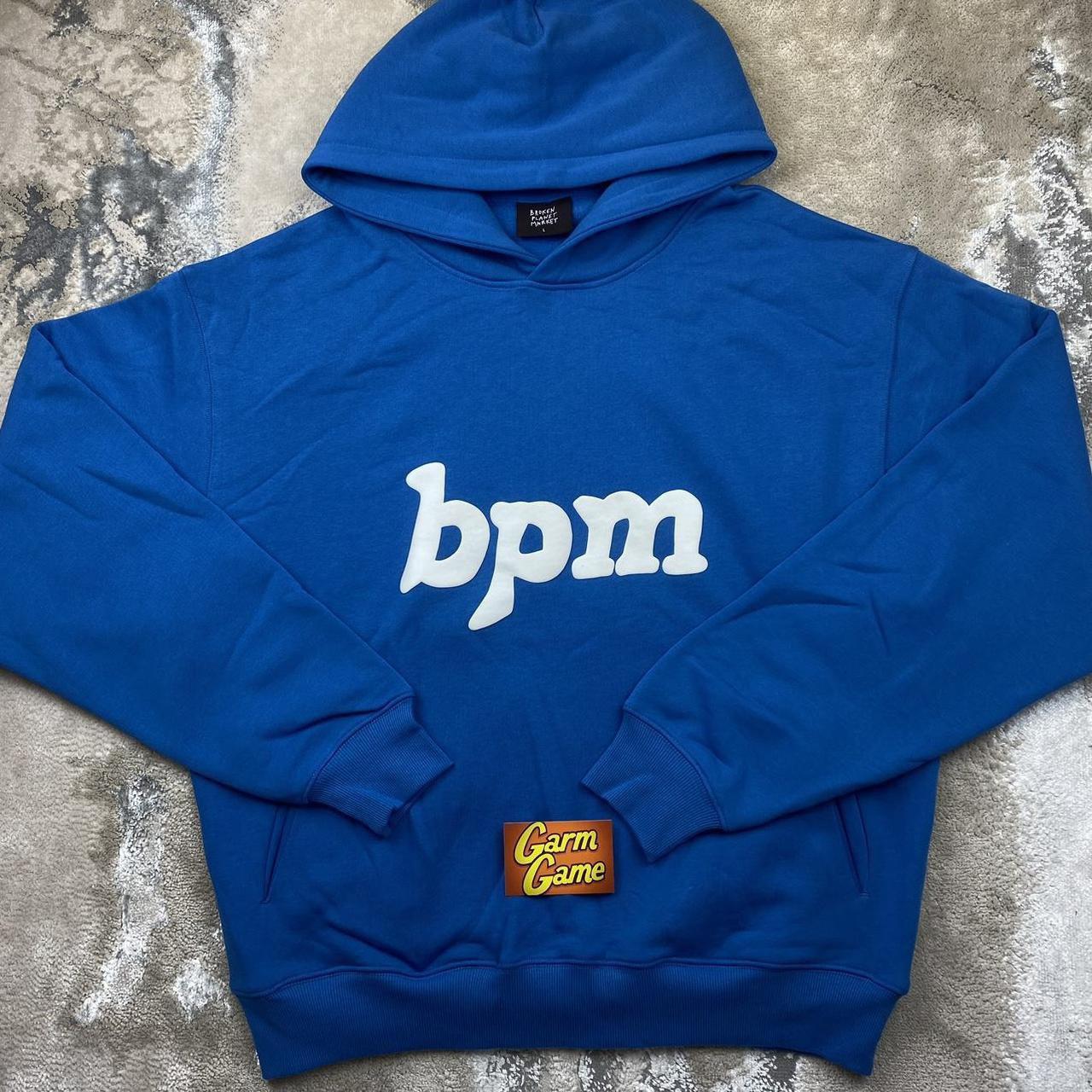 BROKEN PLANET MARKET (BPM)  - 'BPM' white puff print... - Depop