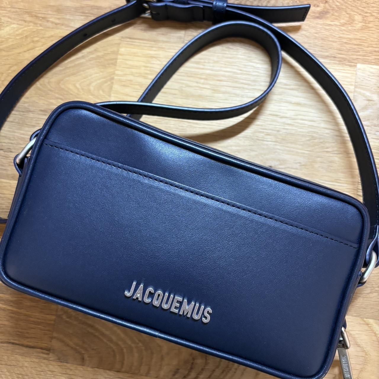 JACQUEMUS Le Baneto leather camera cross-body Depop