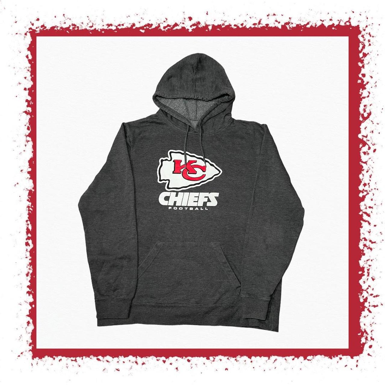 Kansas City Chiefs Lace-Up Hoodie NFL Team Apparel - Depop