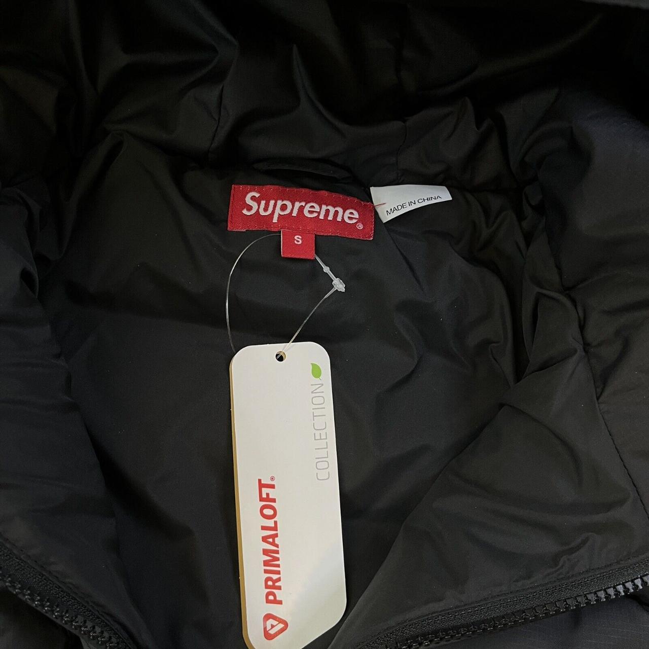 Supreme Warp Hooded Puffy Jacket Black