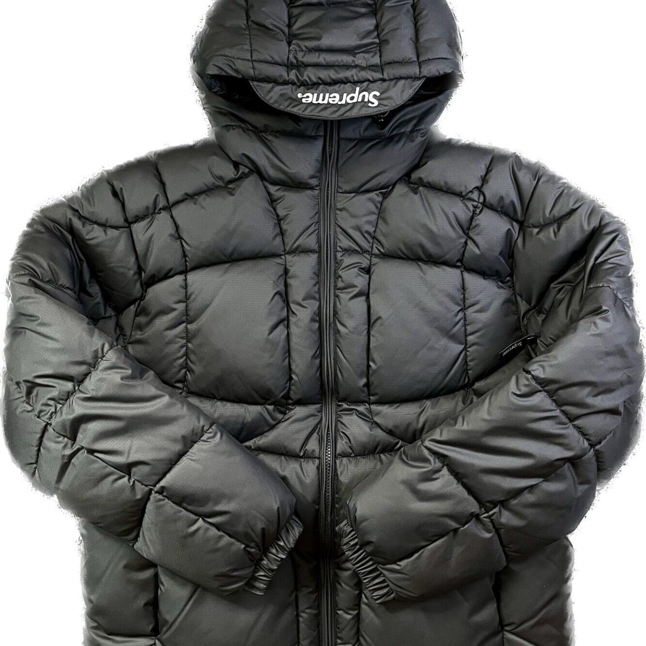 Supreme Warp Hooded Puffy Jacket Black S FW21 In...