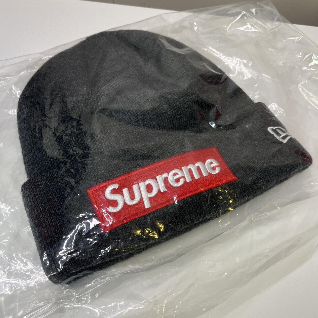 Supreme Men's Beanies - Grey – Supreme New Era Box Logo