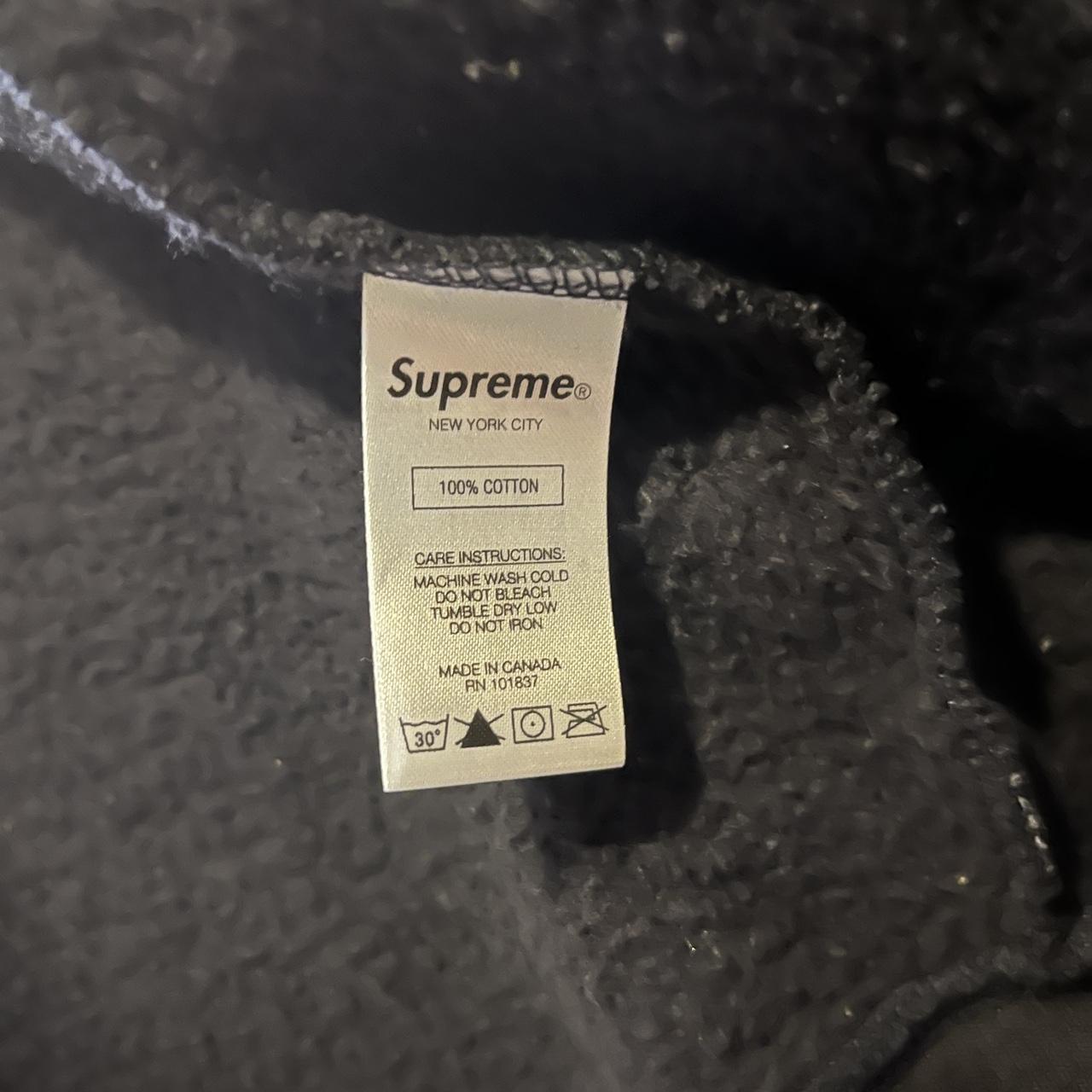 Supreme Box Logo cotton hoodie - Black