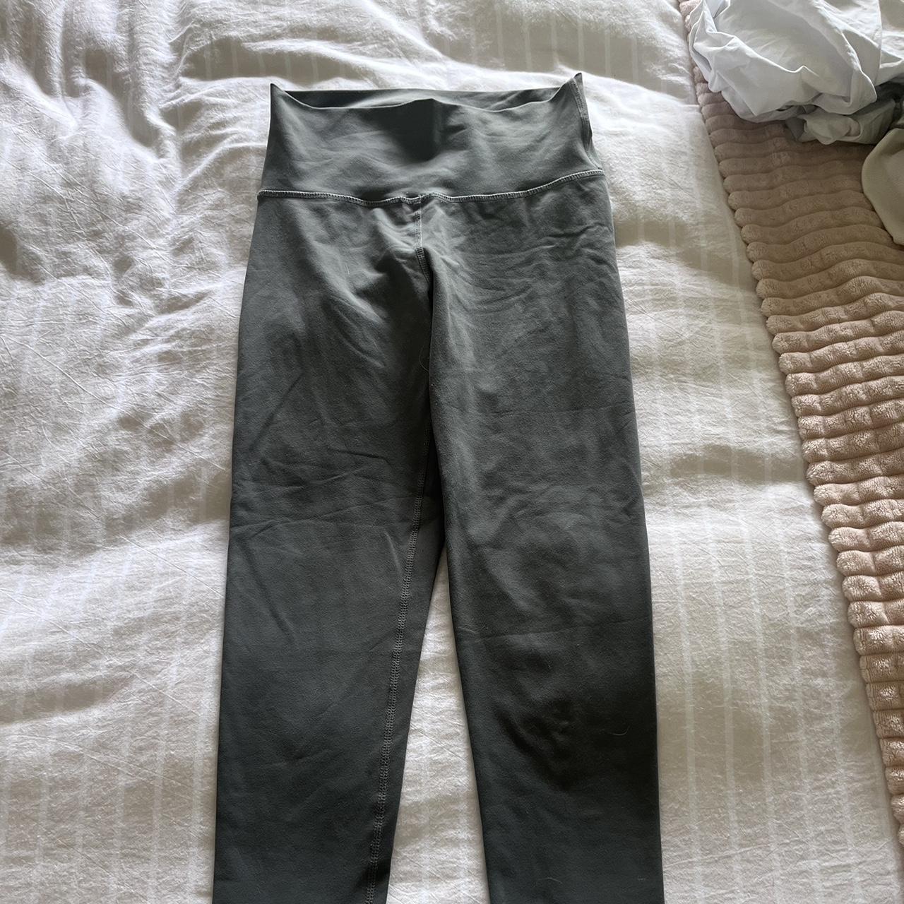 Echt grey tights size small scrunch bum Depop