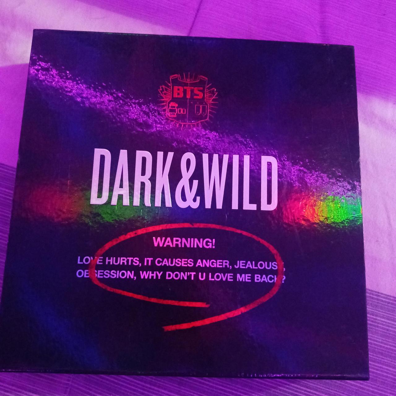 BTS dark & wild album - Depop