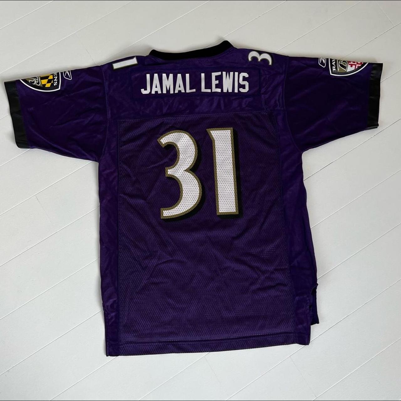 Vintage Baltimore Ravens Jamal Lewis Jersey Sz. Medium - Depop