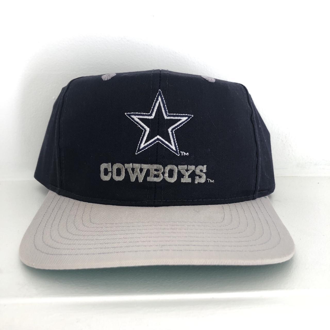 Dallas Cowboys Mens Trucker Hat Navy Snapback - Depop