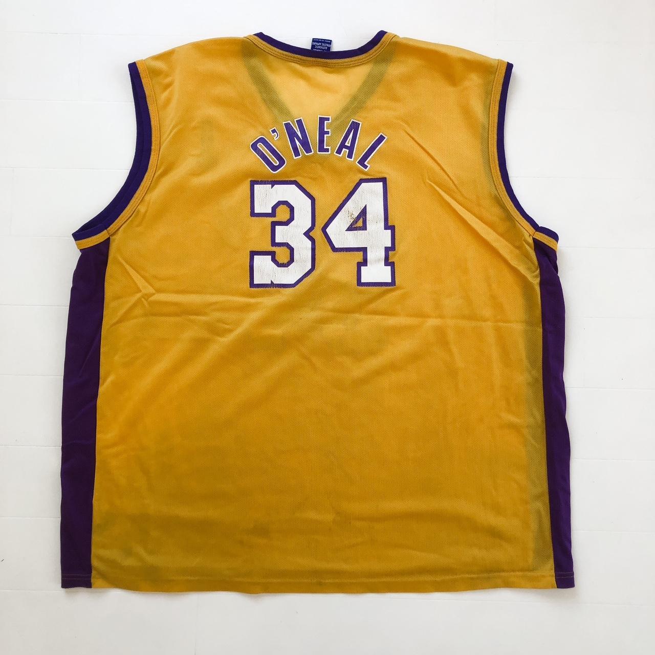 Vintage Champion Brand Los Angeles Lakers Shaquille O'Neal Jersey