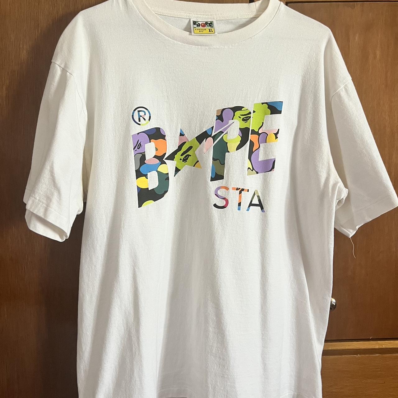 Authentic bape t shirts hotsell