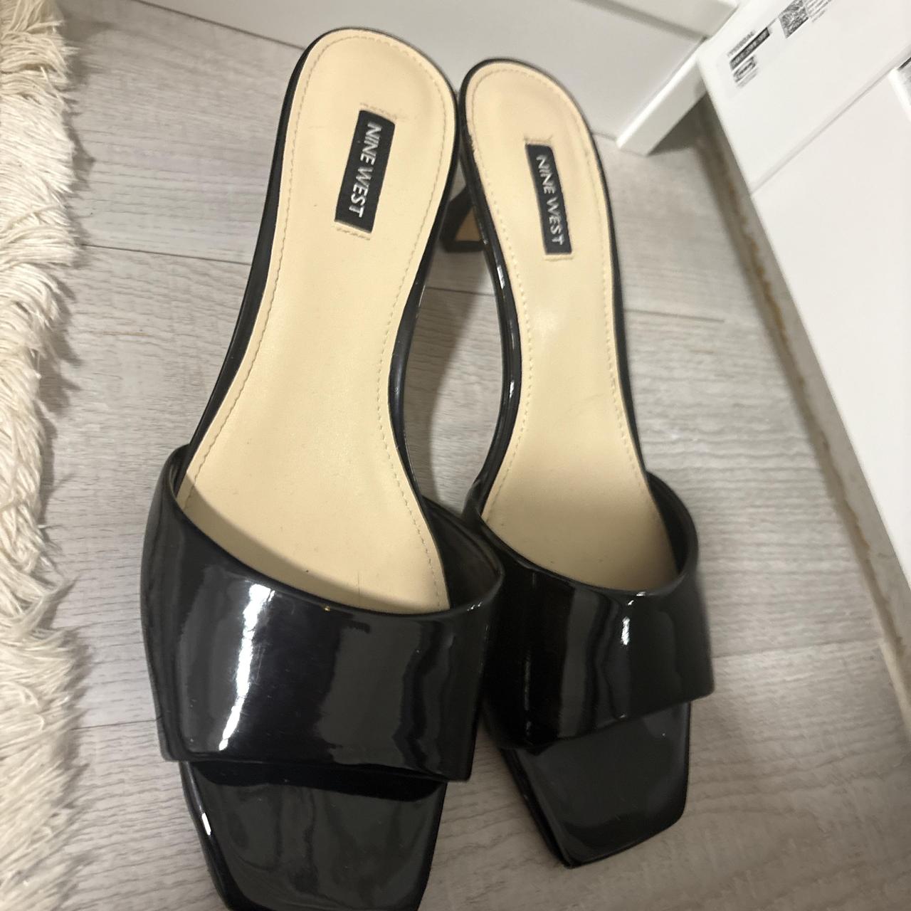 Nine West Women's Pumps Black US 11 – Black patent leather