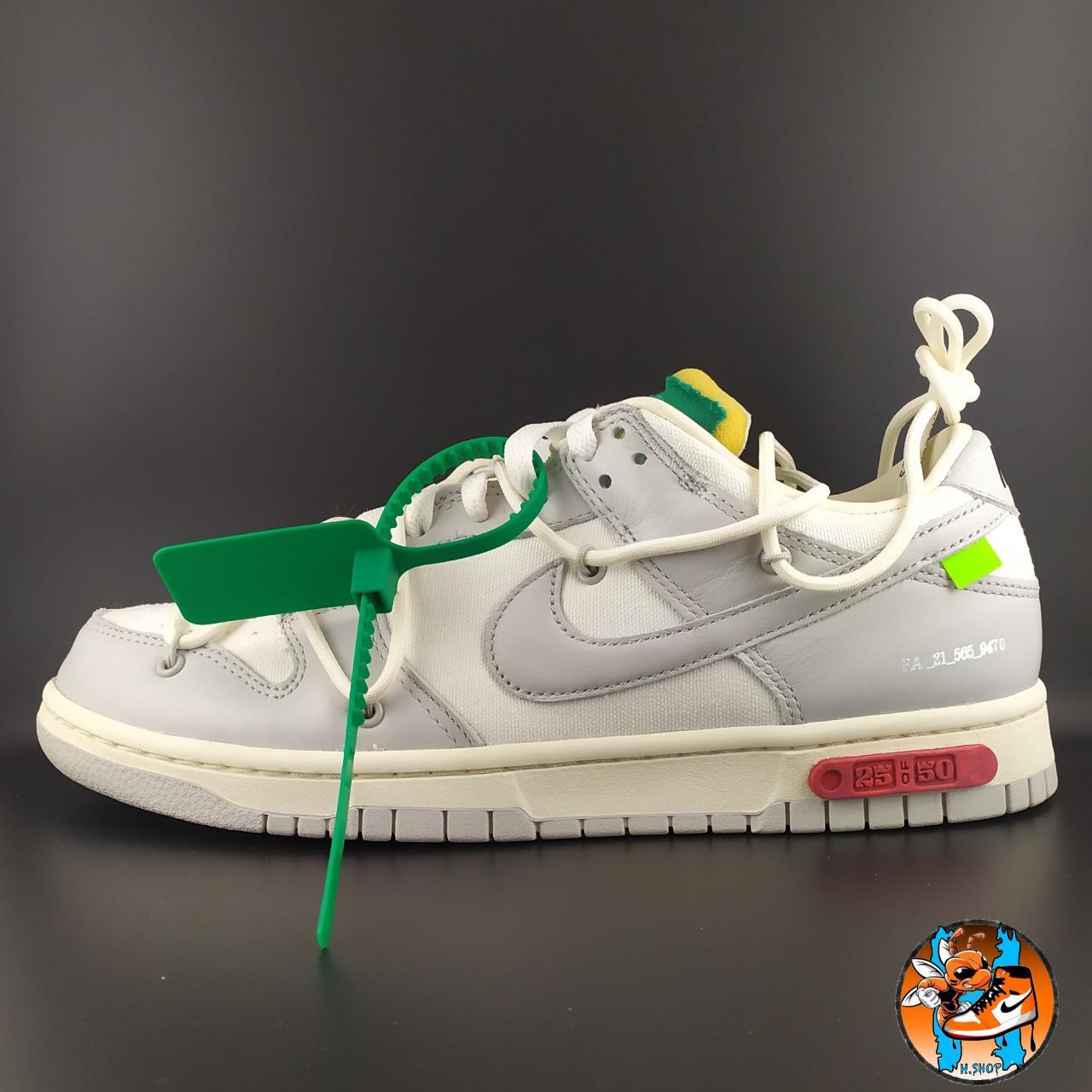 NIKE DUNK LOW X OFF WHITE LOT 25 OF 50 Size:... - Depop