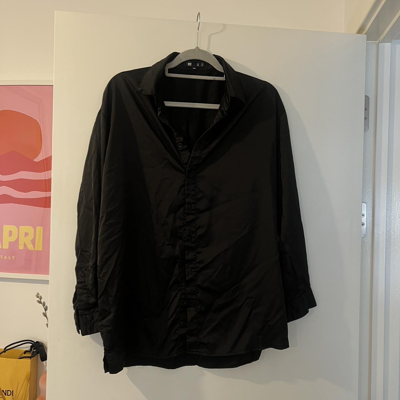 Missguided Women S Black Shirt Depop