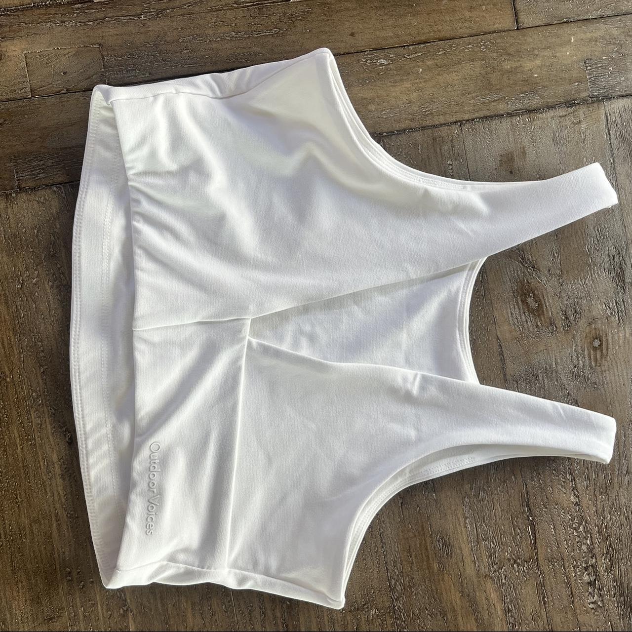 Outdoor voices sports bra, never worn because too... - Depop