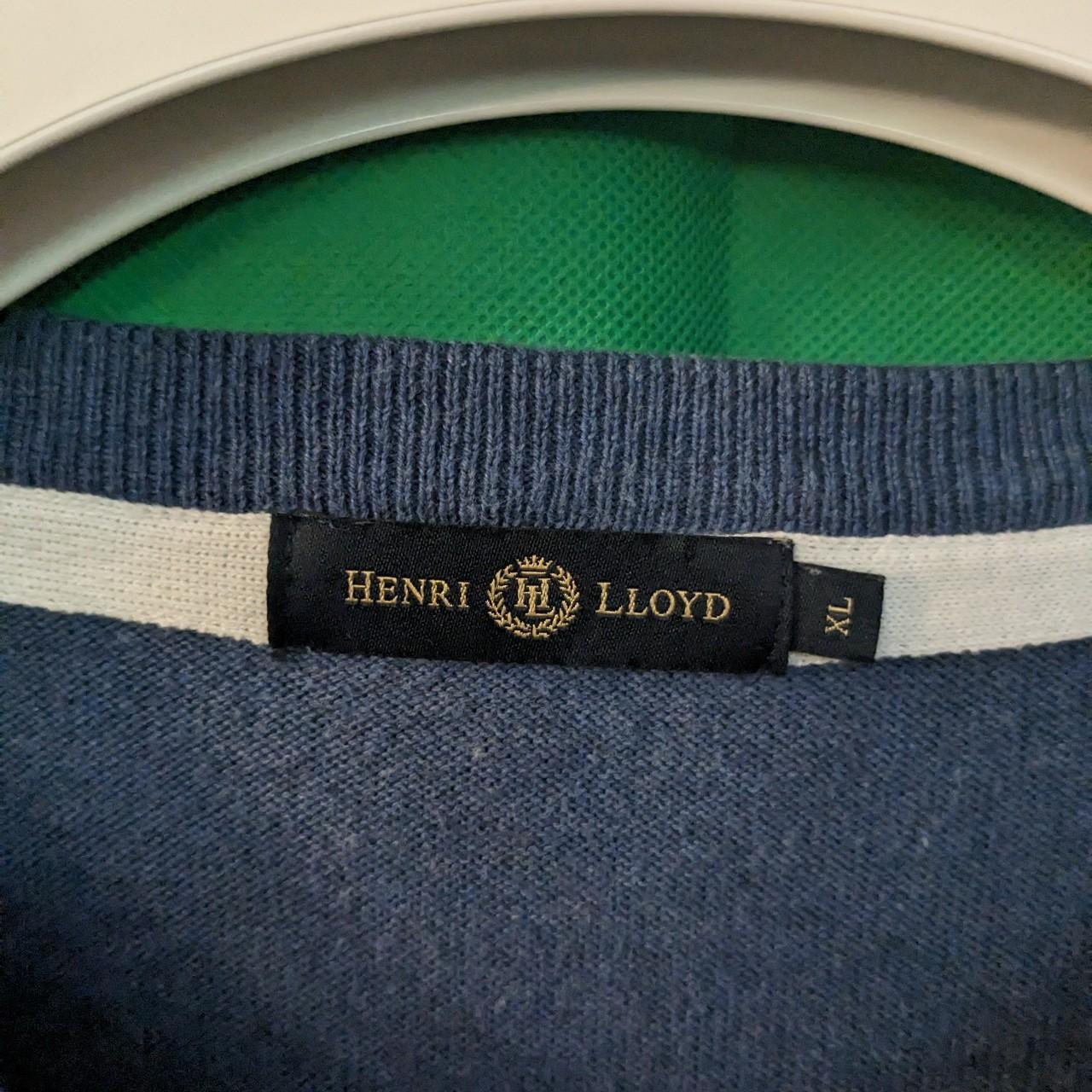 Henri Lloyd jumper men's size Xl blue Henri... Depop