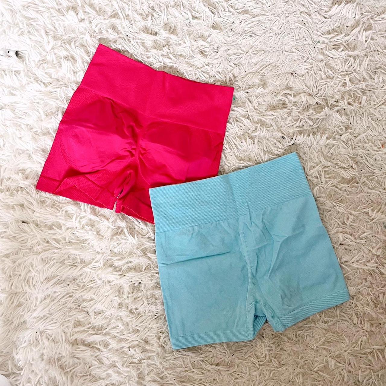 Extreme Fit Women's Pink and Blue Shorts