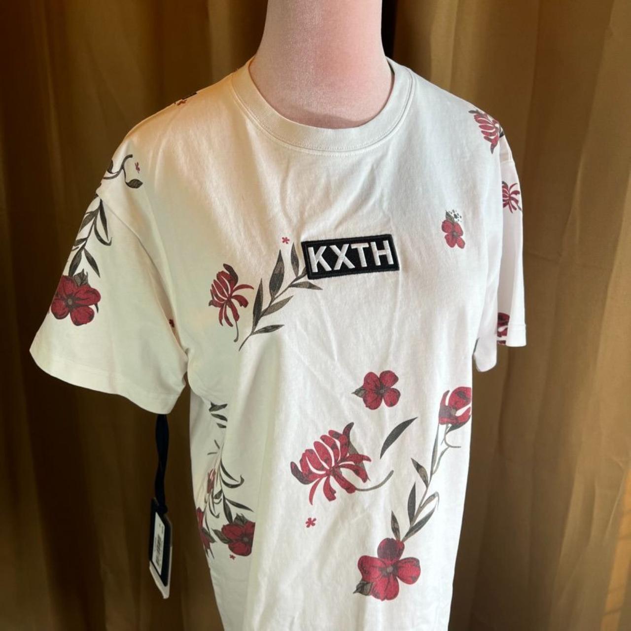 【人気】 KITH Floral Serif Tee 半袖 柄 シャツ 人気】 KITH Floral Serif Tee 半袖 柄 シャツ