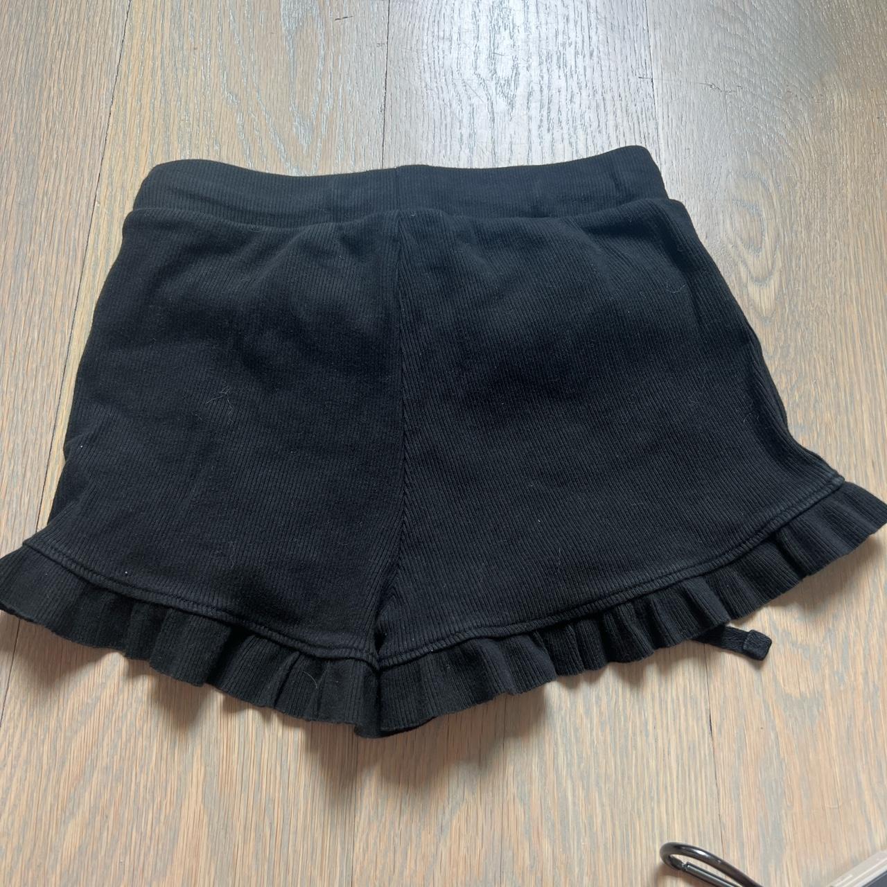 Zara black small shorts - Depop