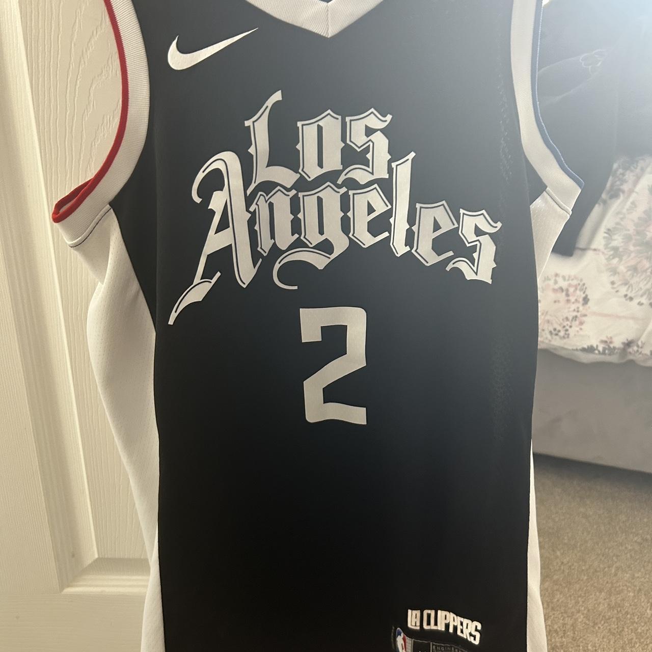 clippers black and white jersey
