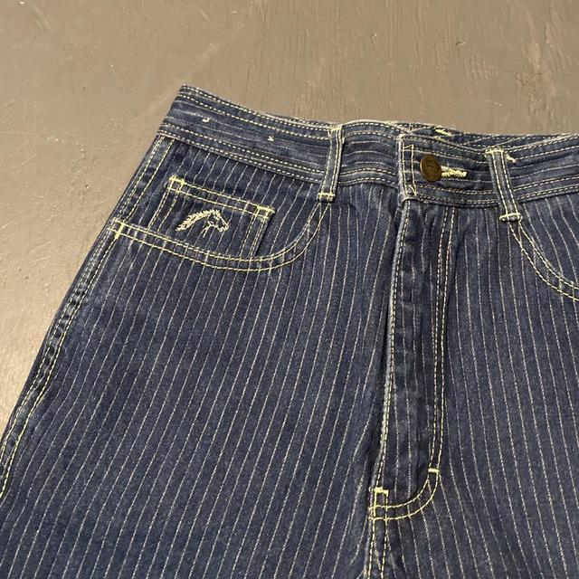 Pinstripe on sale jeans 80s