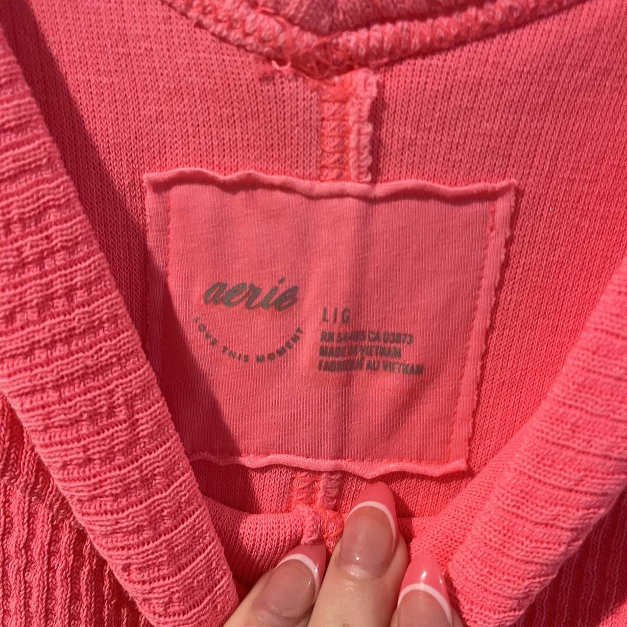 Aerie waffle print sweatshirt Bought earlier this Depop