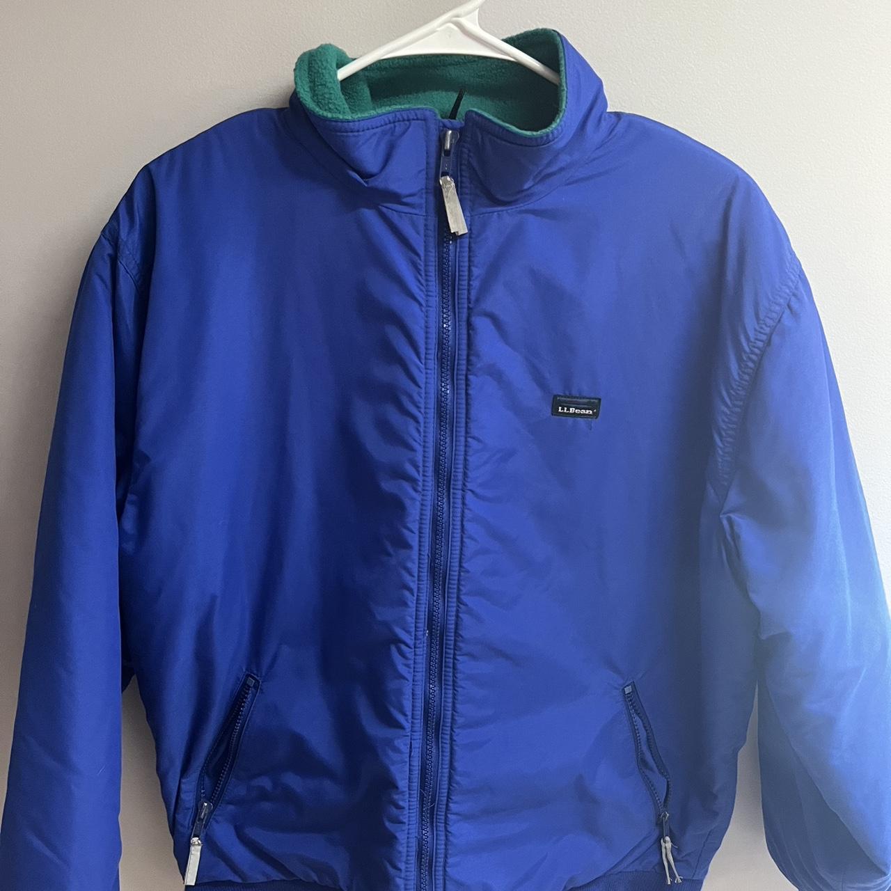 VINTAGE LLBEAN WARM UP JACKET. one minor flaw... - Depop