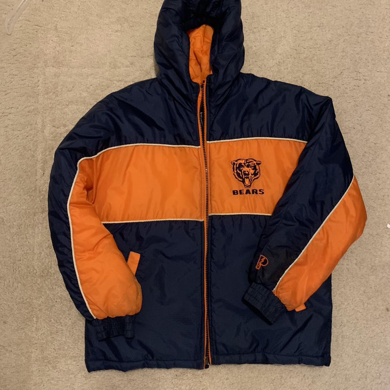 Youth XL(18-20) Chicago bears puffer jacket. Great - Depop