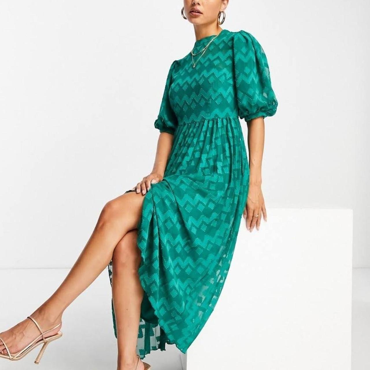 Peasant sales dress asos