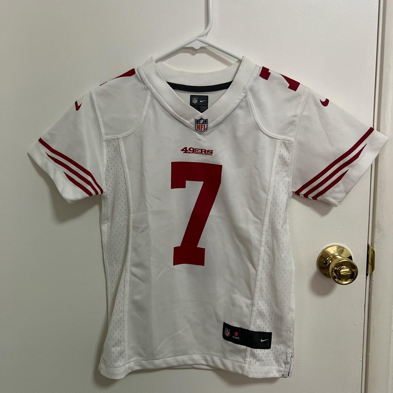 San Francisco 49ers Kaepernick jersey, size youth - Depop