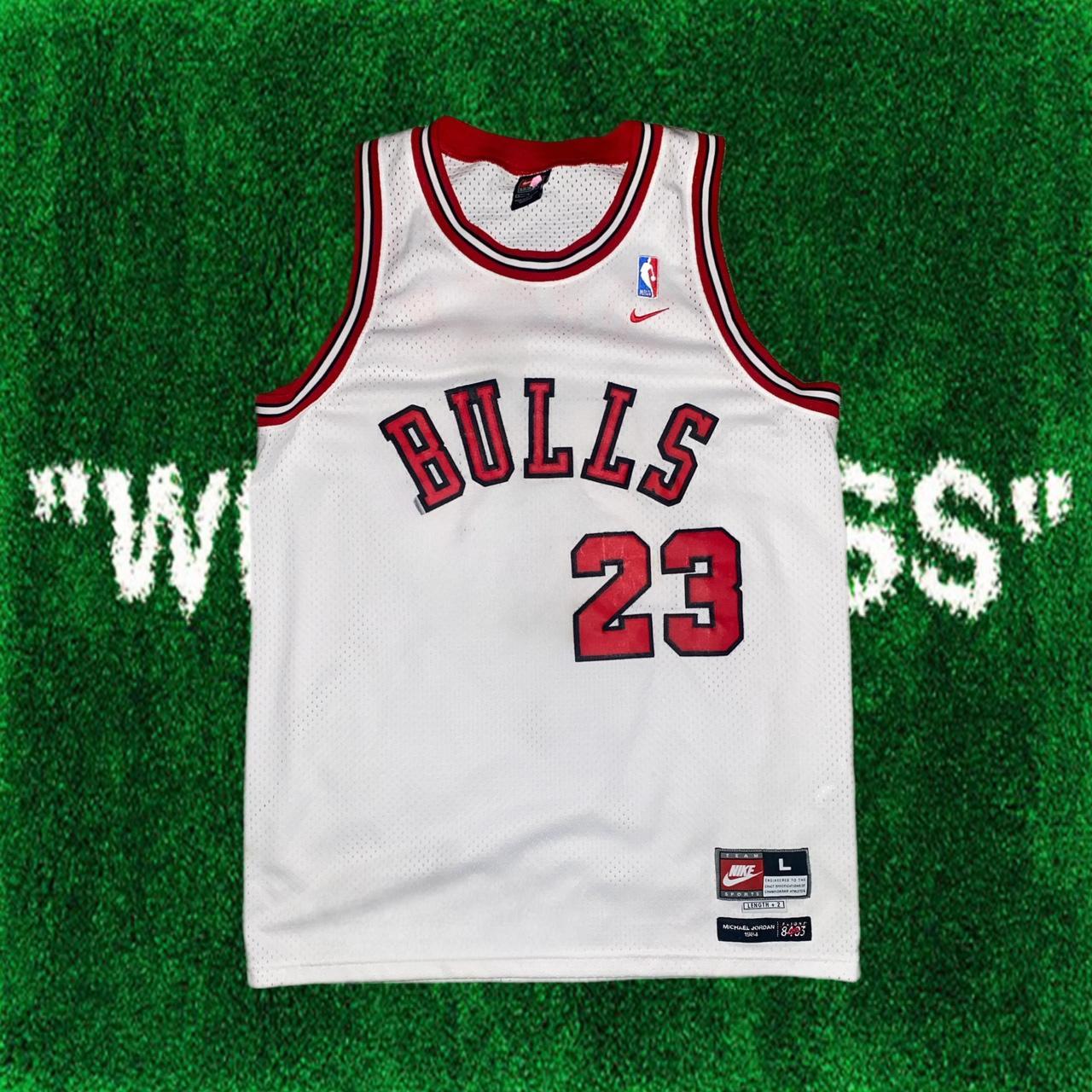 Nike Micheal Jordan nba jersey Tagged Large Dm if... Depop