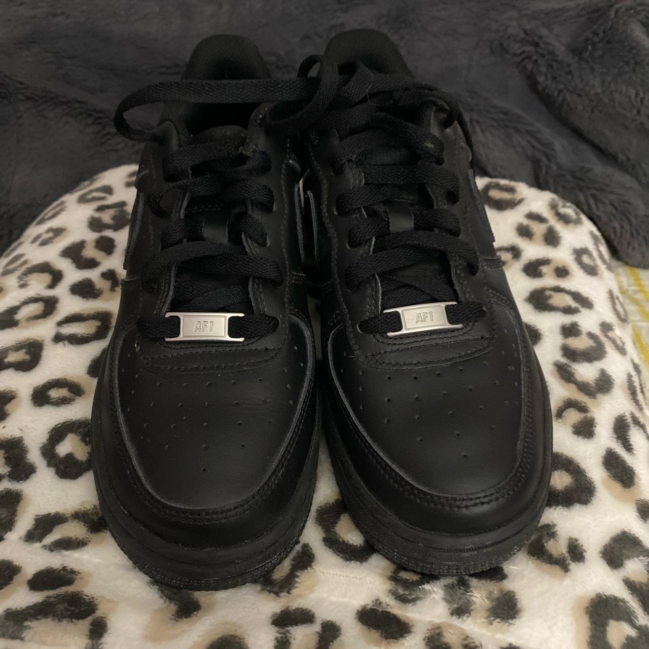 footlocker black air force ones