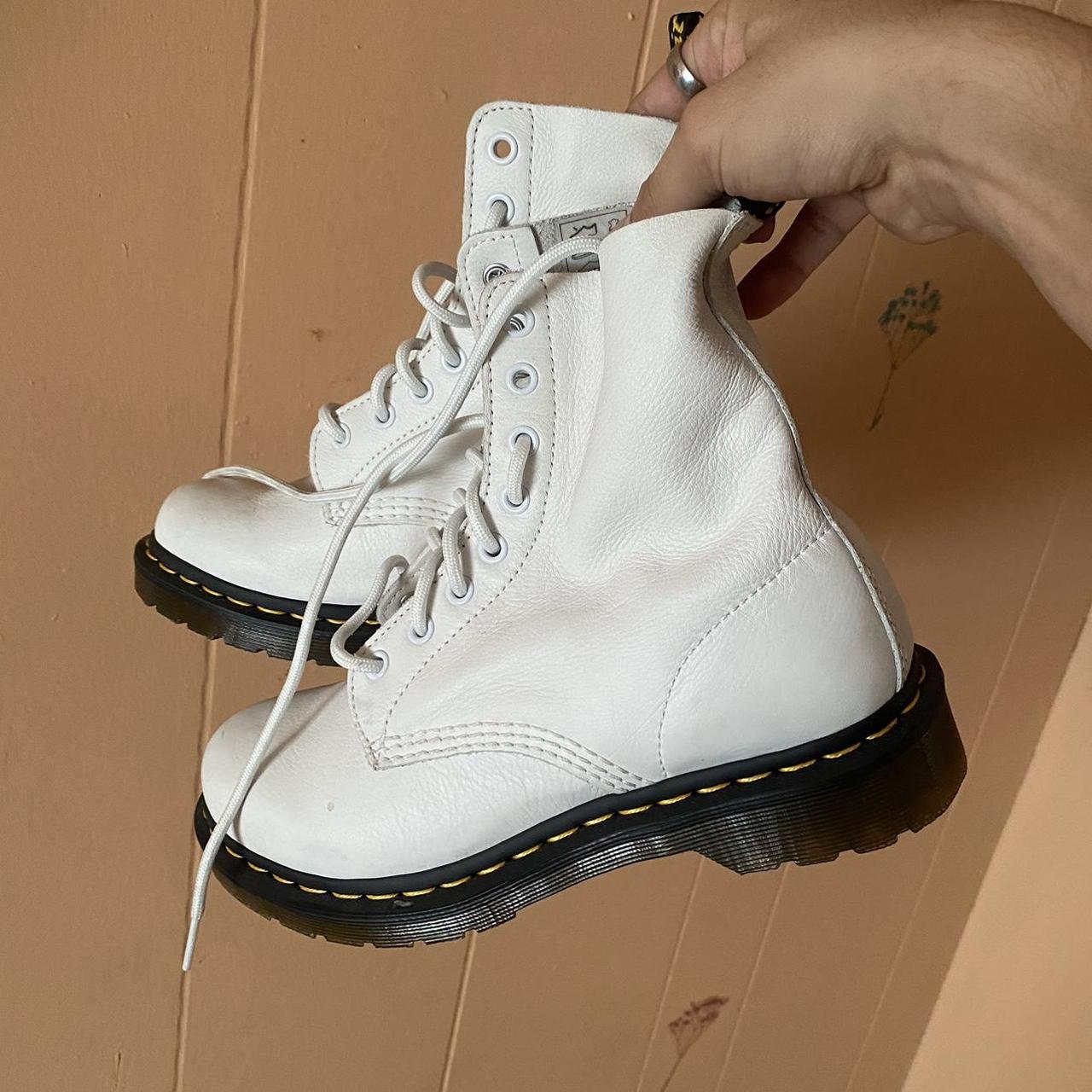 mens white dr martens boots