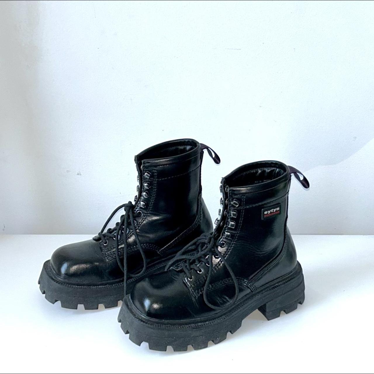 EYTYS Michigan Leather Boots, SLIGHT wear (worn 3x), | Depop