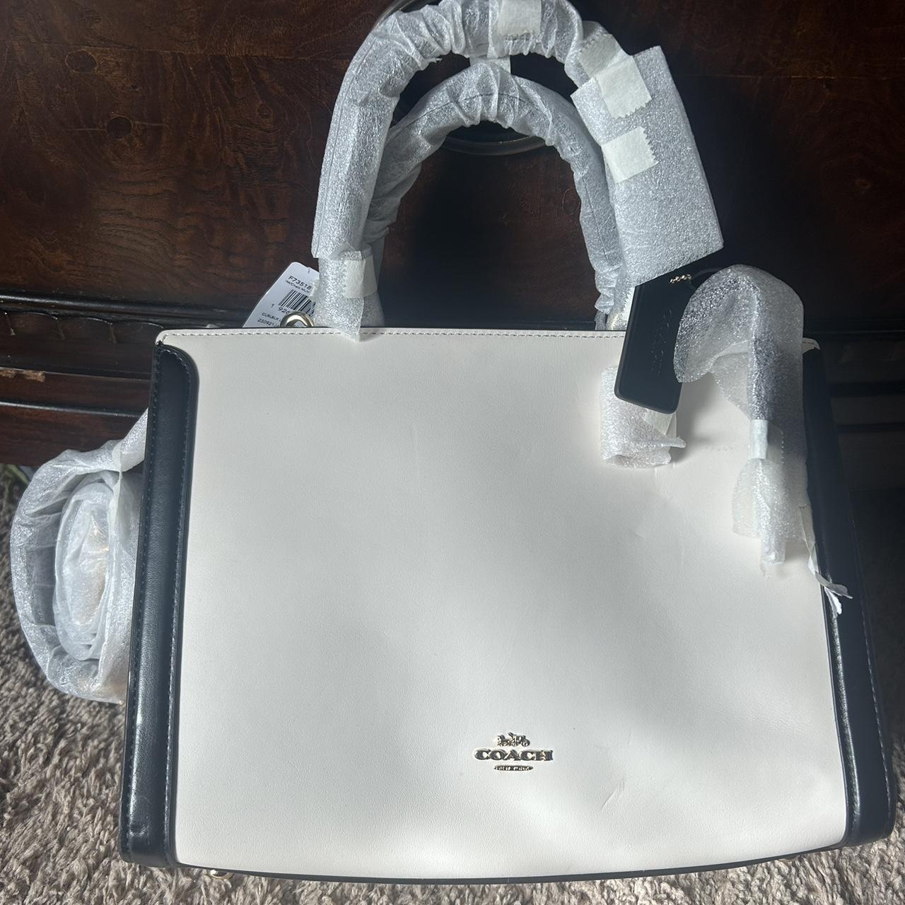 Coach zoe deals carryall colorblock