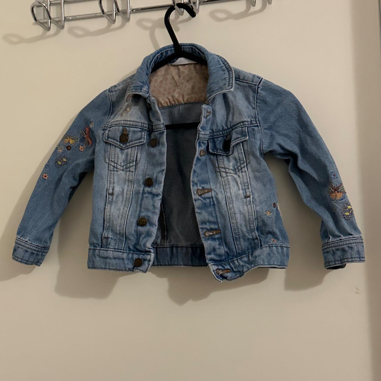 M&s girls denim jacket best sale